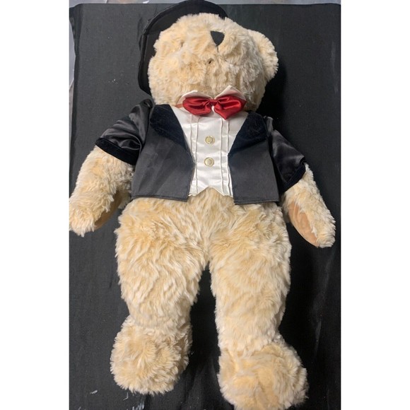 JC Penny Year 2000 26" Bear Holiday Collection Plush Staffed Toy Animal - Picture 7 of 9